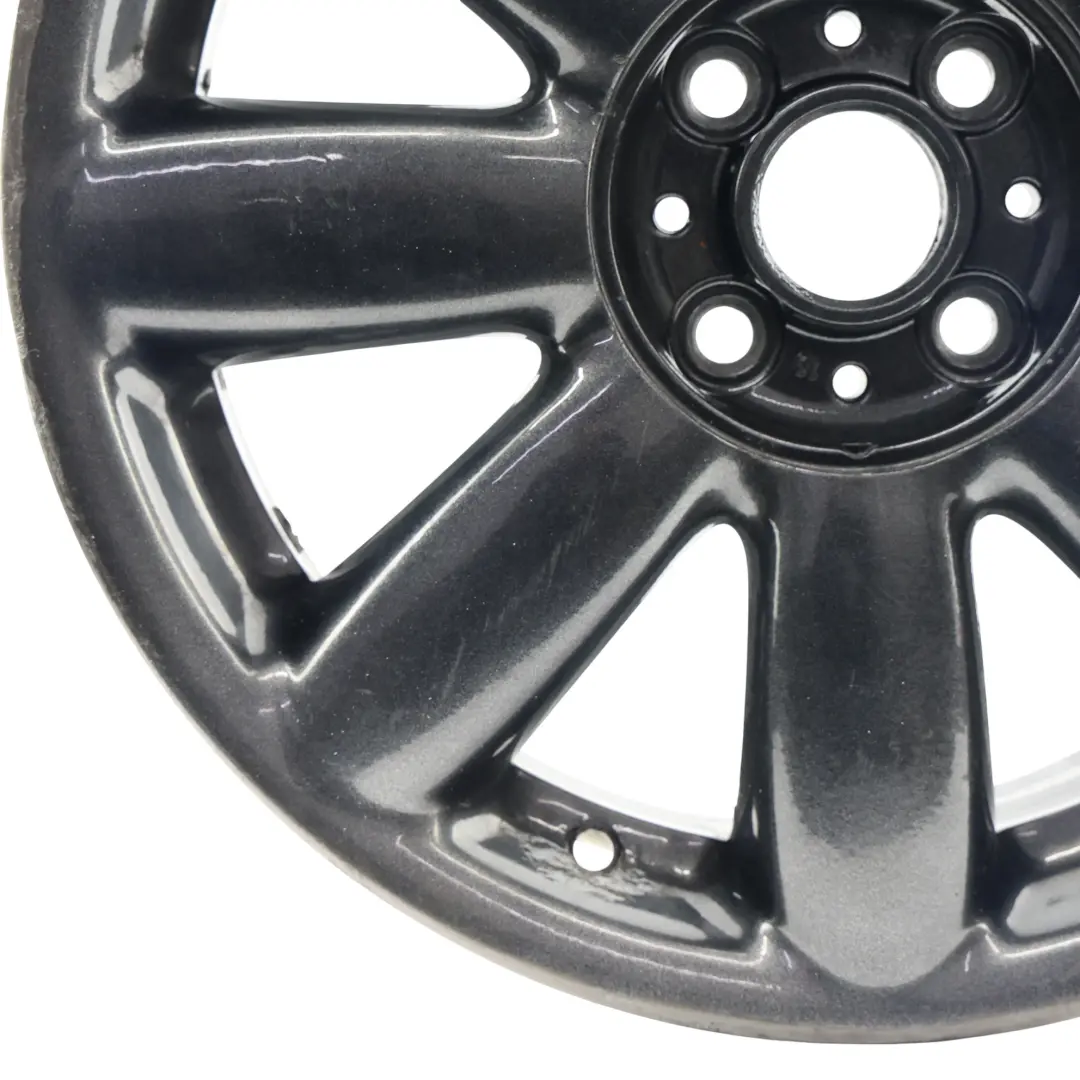 Grau Alu Felge Alufelge 17" ET:48 7J für Mini Cooper One R50 R53 R55 R56 mit Teilenummer 6769411 Mini Cooper One R50 R53 R55 R56 Grau Alu Felge Alufelge 17" ET:48 7J - SKU 6769411-6 - Teilenummer 6769411