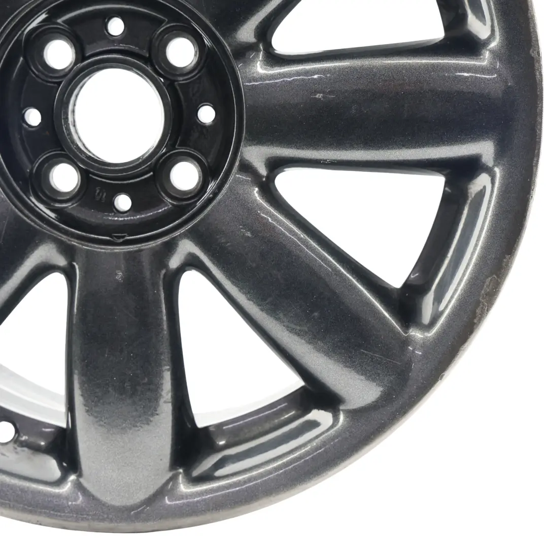 Grau Alu Felge Alufelge 17" ET:48 7J für Mini Cooper One R50 R53 R55 R56 mit Teilenummer 6769411 Mini Cooper One R50 R53 R55 R56 Grau Alu Felge Alufelge 17" ET:48 7J - SKU 6769411-6 - Teilenummer 6769411