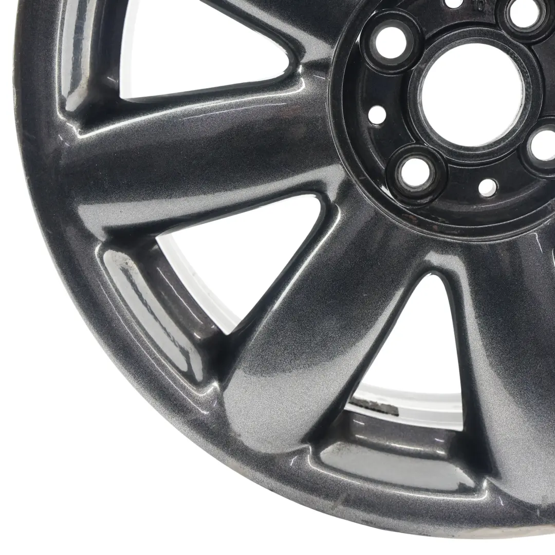 Grey Wheel Alloy Rim 17" 7J Crown Spoke 104 to Mini Cooper R50 R55 R56 R57 with Part number 6769411 Mini Cooper R50 R55 R56 R57 Grey Wheel Alloy Rim 17" 7J Crown Spoke 104 - SKU 6769411-7 - Part number 6769411