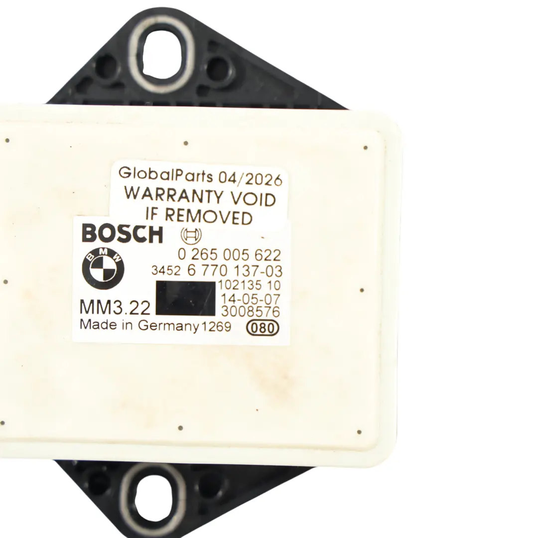 BMW E60 E61 E63 E64 E70 E71 Sensor Velocidad Aceleración Guiñada - SKU 6770137 - Número de pieza 6770137