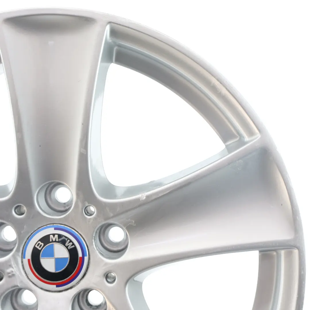 Llanta de aleación de plata 18 "ET:46 8.5J Star Spoke 209 para BMW X5 E70 con número de pieza 6770200 BMW X5 E70 Llanta de aleación de plata 18 "ET:46 8.5J Star Spoke 209 - SKU 6770200-1 - Número de pieza 6770200