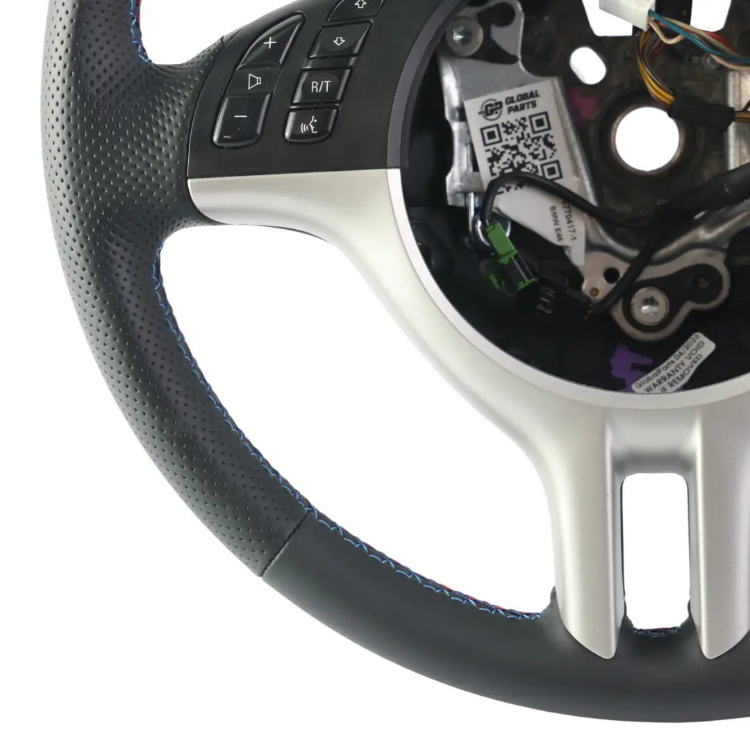 BMW E46 Neuf en Cuir Noir Volant Sport 3 Rayons Sport Volant M Colore Fils - SKU 6770417-1 - Numéro de pièce 6770417