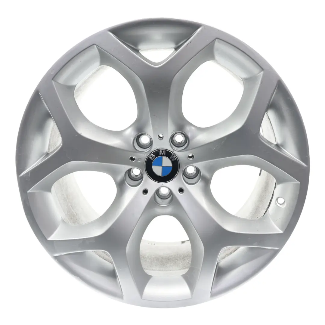 Silber Hinten Alu Felge Alufelge Rim 20" Y-Speiche 214 für BMW X5 E70 mit Teilenummer 6772250 BMW X5 E70 Silber Hinten Alu Felge Alufelge Rim 20" Y-Speiche 214 - SKU 6772250-2 - Teilenummer 6772250