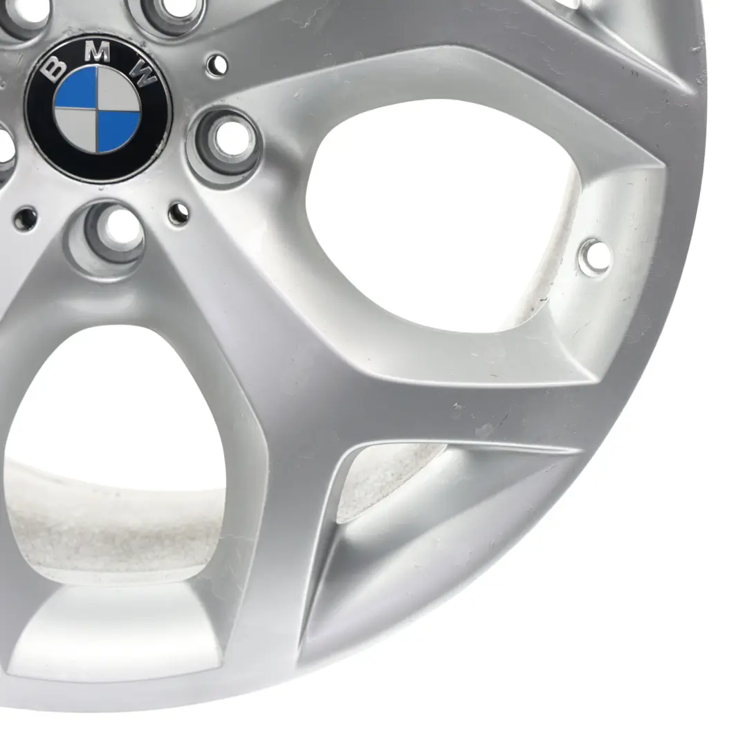 BMW X5 Series E70 Silver Rear Wheel Alloy Rim 20" Y-spoke 214 ET:37 11J - SKU 6772250-2 - Part number 6772250