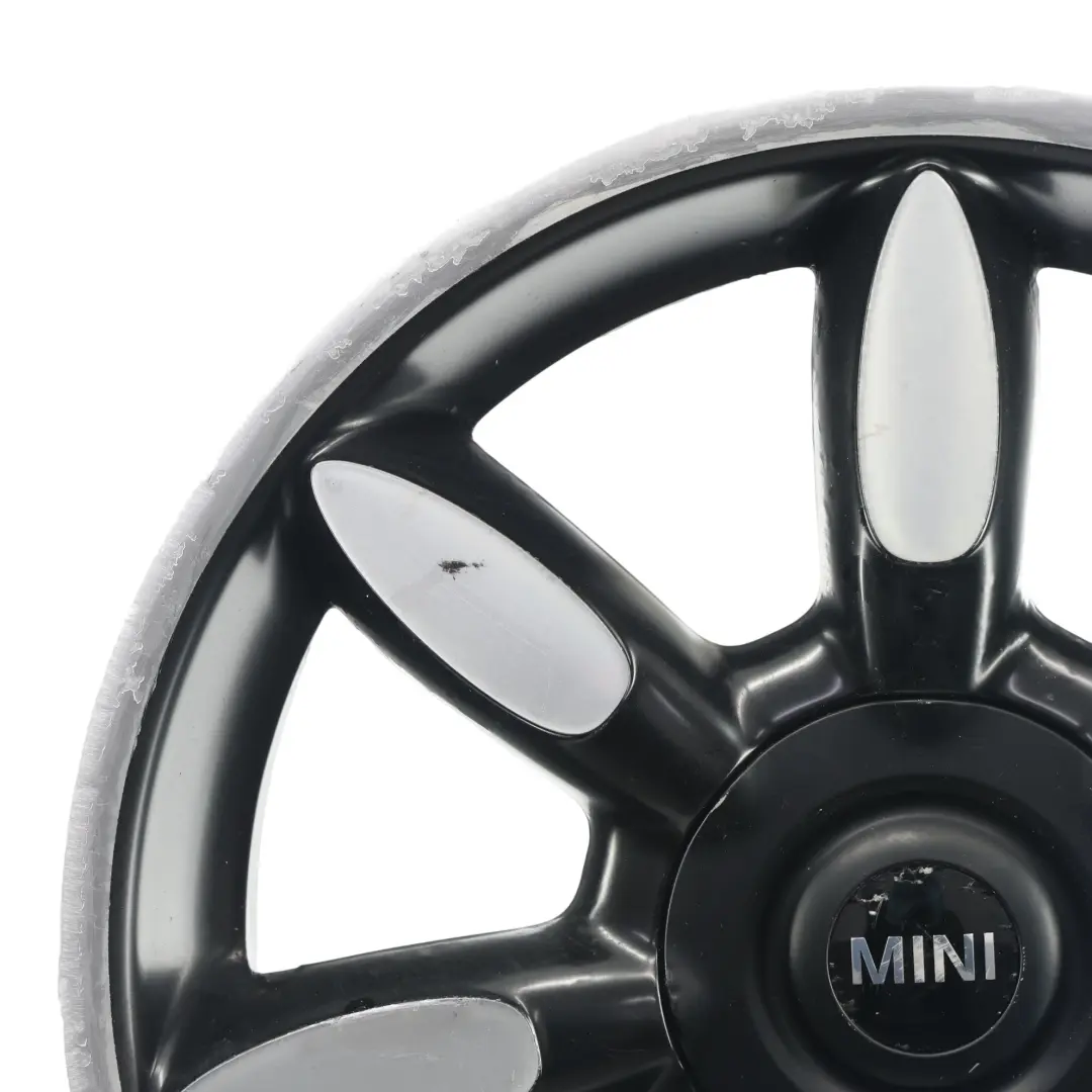 Alloy Rim 17" 7J ET:48 Night Spoke Limp-Home to Mini Cooper R50 R56 Wheel with Part number 6773800 Mini Cooper R50 R56 Wheel Alloy Rim 17" 7J ET:48 Night Spoke Limp-Home - SKU 6773800-5 - Part number 6773800