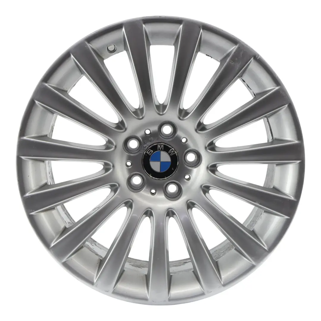 BMW F01 F02 F07 GT Silver Alloy Wheel Rim 19" 8,5J ET:25 Multispoke 235 - SKU 6775404-1 - Part number 6775404