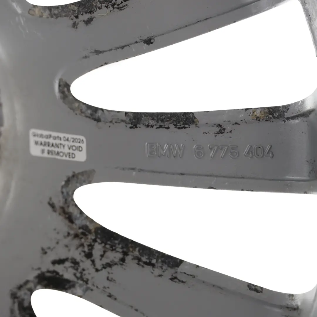 Alloy Wheel Rim 19" 8,5J ET:25 Multispoke 235 to BMW F01 F02 F07 GT Silver with Part number 6775404 BMW F01 F02 F07 GT Silver Alloy Wheel Rim 19" 8,5J ET:25 Multispoke 235 - SKU 6775404-1 - Part number 6775404