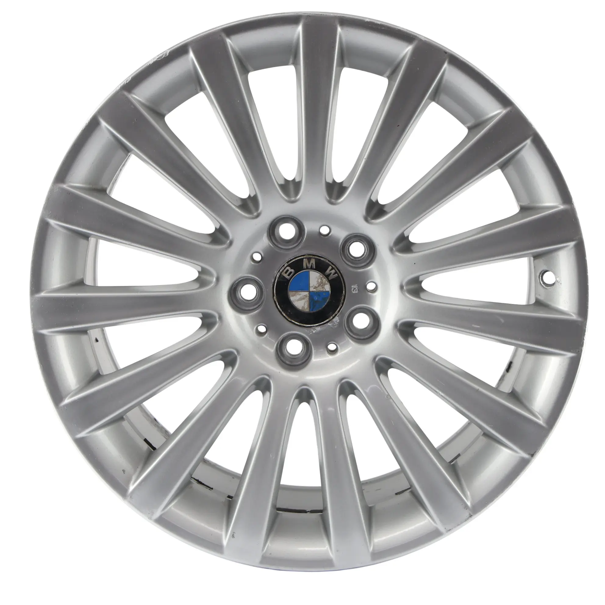 BMW F01 F07 Silver Light Alloy Wheel Rim 19" Multi-Spoke 235 9.5J ET39 6775405