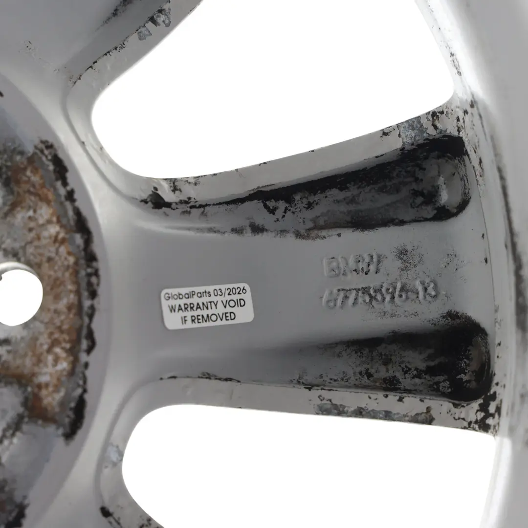 Alloy Rim Spider Spoke 158 17" ET:34 8J to BMW E90 E91 E92 Wheel with Part number 6775596 BMW E90 E91 E92 Wheel Alloy Rim Spider Spoke 158 17" ET:34 8J - SKU 6775596-1 - Part number 6775596