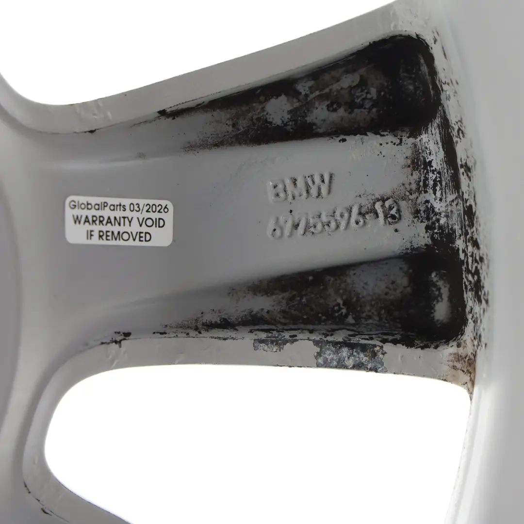  Cerchi In Lega BMW E90 E91 E92 Spider Spoke 158 17" 8J ET:34 - SKU 6775596-2 - Numero di parte 6775596
