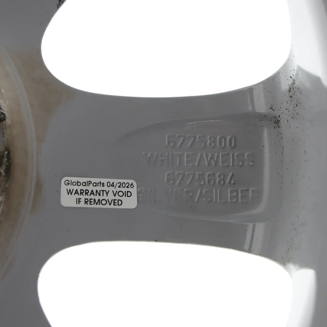 Alloy Rim 16" 6,5J Bridge Spoke 94 to Mini Cooper R50 R53 R55 R56 R57 Wheel with Part number 6775684 Mini Cooper R50 R53 R55 R56 R57 Wheel Alloy Rim 16" 6,5J Bridge Spoke 94 - SKU 6775684-2 - Part number 6775684