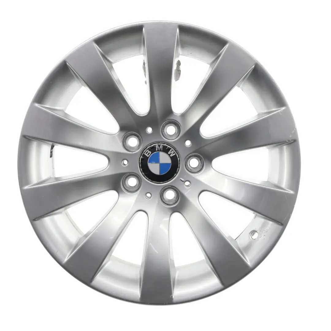 Jante en Alliage Argentée 17" Rayon Radial 244 7,5J ET:20 pour BMW E60 E61 à propos du numéro de pièce 6777347 BMW E60 E61 Jante en Alliage Argentée 17" Rayon Radial 244 7,5J ET:20 - SKU 6777347-1 - Numéro de pièce 6777347