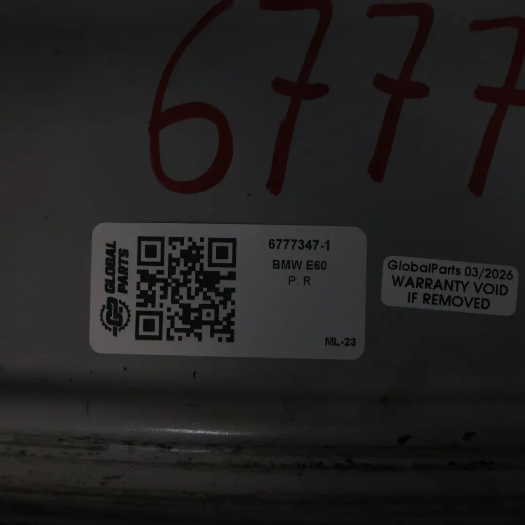 Alu Felge Alufelge 17" Radiale Speiche 244 7,5J ET:20 für BMW 5 er E60 E61 mit Teilenummer 6777347 BMW 5 er E60 E61 Alu Felge Alufelge 17" Radiale Speiche 244 7,5J ET:20 - SKU 6777347-1 - Teilenummer 6777347