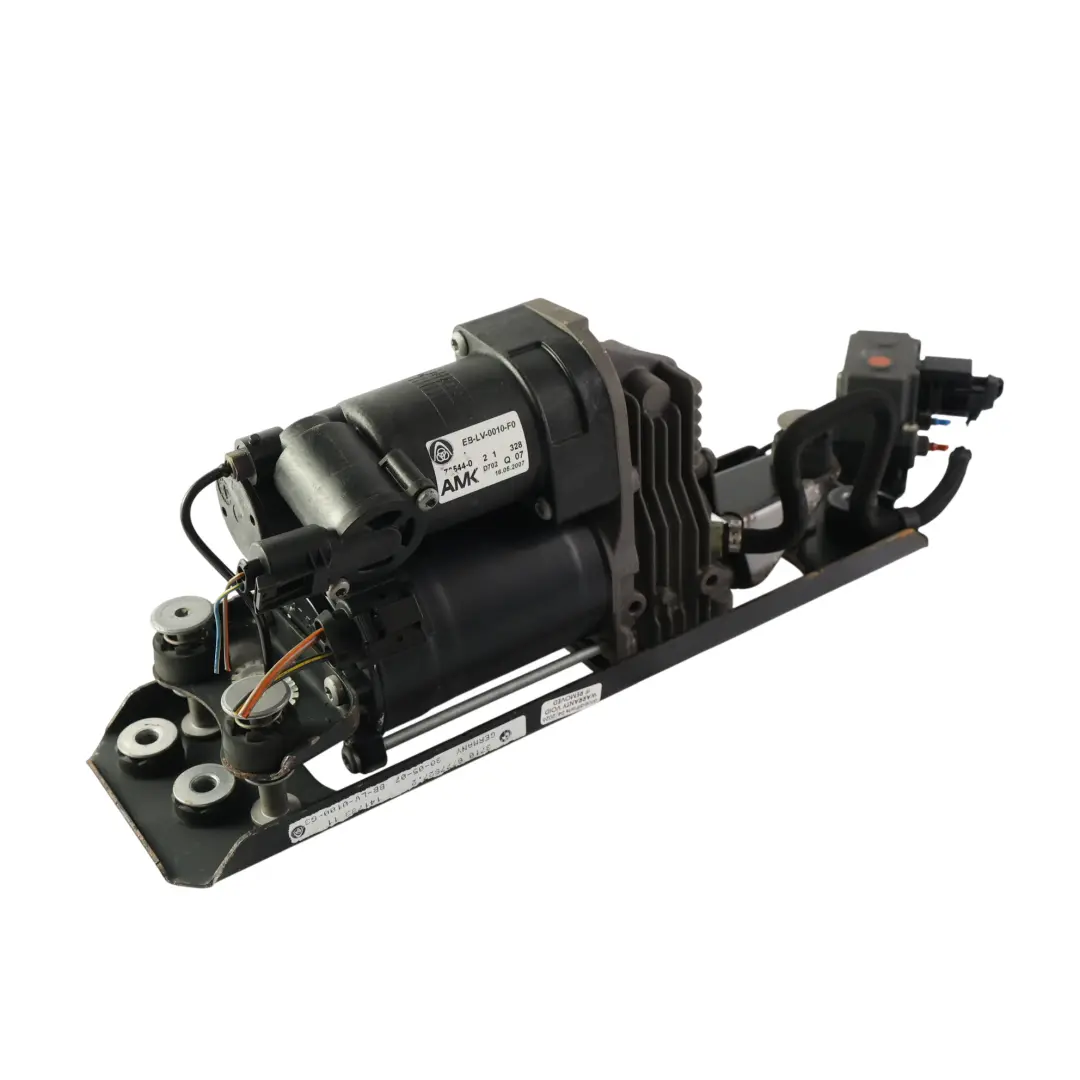 Dispositivo Suministro Aire Motor Compresor Suspensión para BMW E61 Touring con número de pieza 6777827 BMW E61 Touring Dispositivo Suministro Aire Motor Compresor Suspensión - SKU 6777827-2 - Número de pieza 6777827