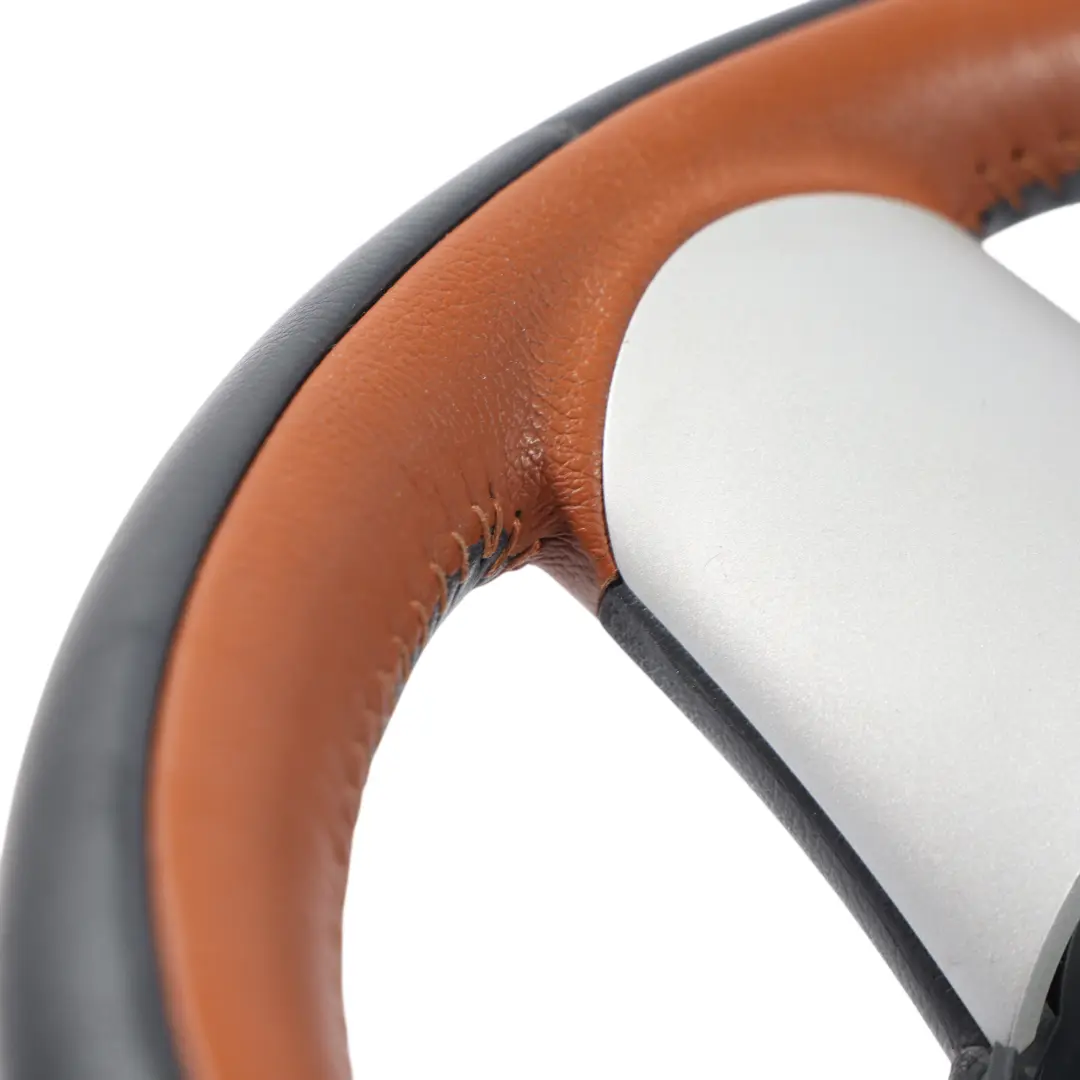 Mini R50 R52 R53 Steering Wheel Sport Black Brown Leather Mulifunction - SKU 6778149 - Part number 6778149