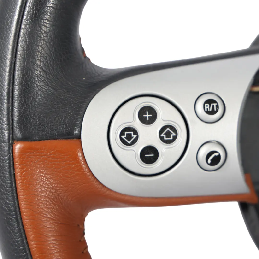 Mini R50 R52 R53 Volante Sport Nero Marrone Pelle Mulifunzione - SKU 6778149 - Numero di parte 6778149