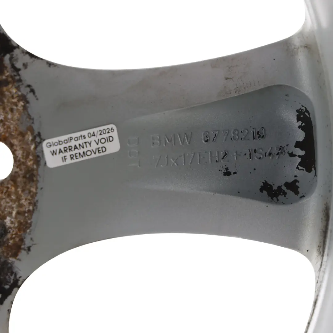 Cerchio In Lega BMW E81 E82 E87 Da 17" Con Raggi Iniziali 256 7J ET:47 per con numero di parte 6778219 Cerchio In Lega BMW E81 E82 E87 Da 17" Con Raggi Iniziali 256 7J ET:47 - SKU 6778219-2 - Numero di parte 6778219