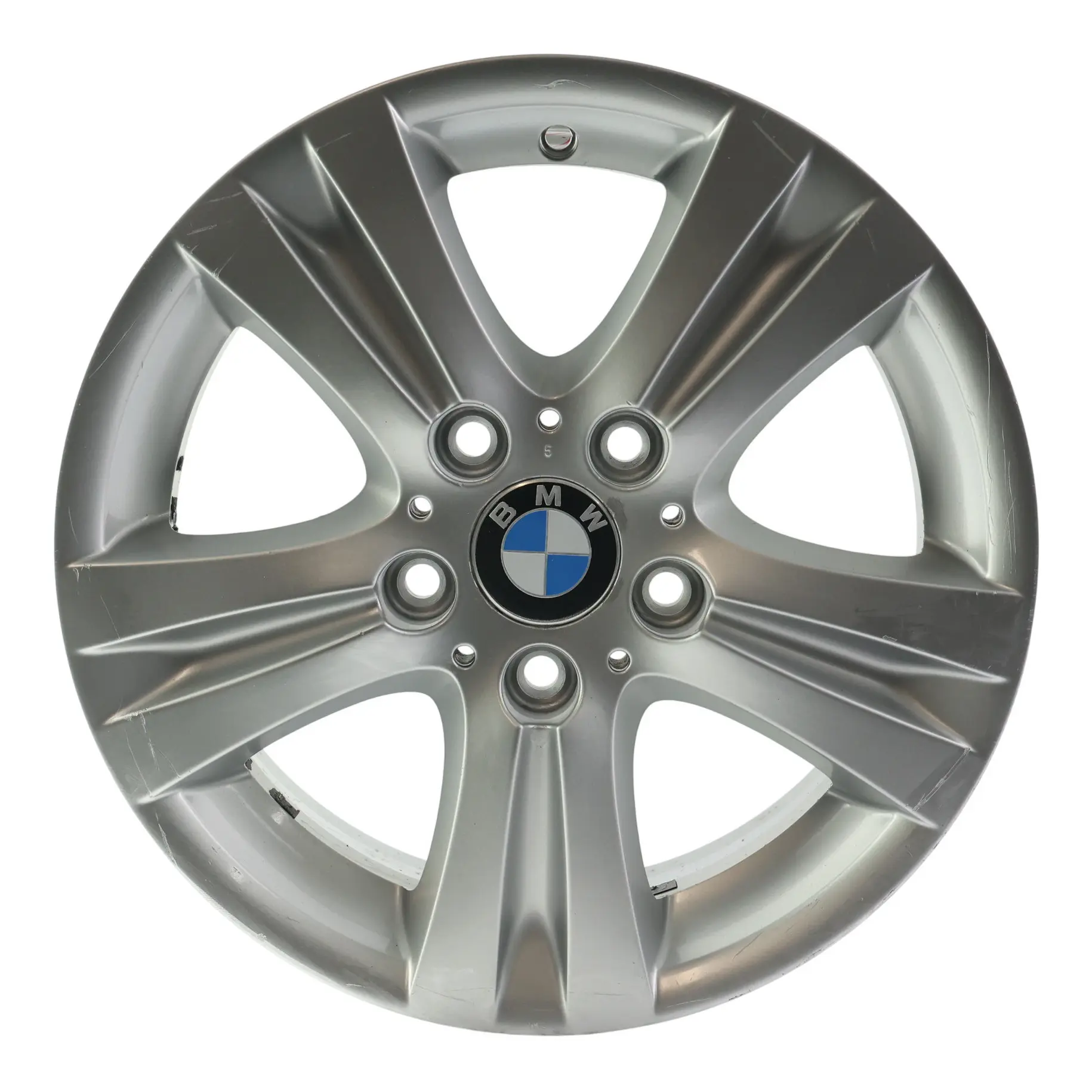 BMW E81 E87 E88 Llanta De aleacion 16" 7J ET:44 Doble Radio 222 6779696