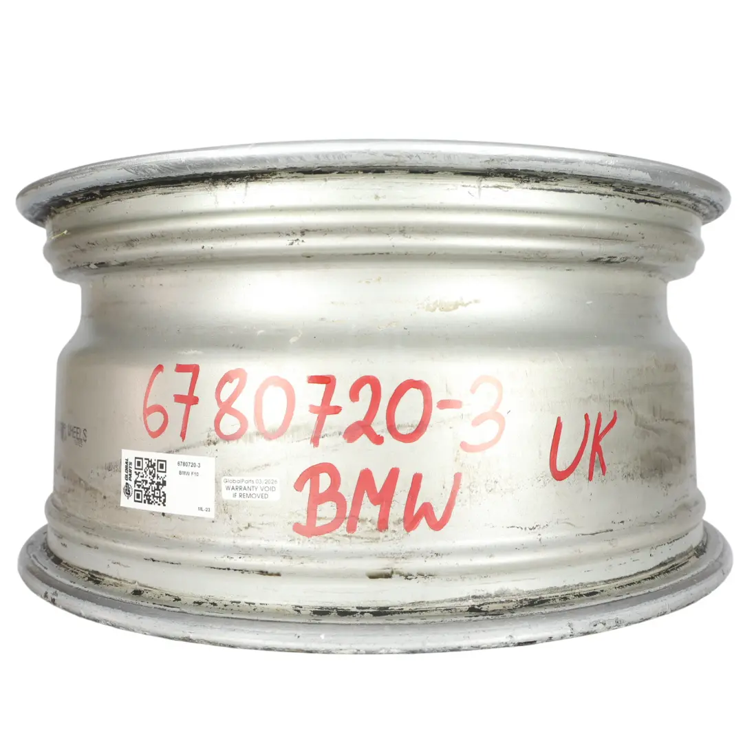 BMW F10 F11 F12 Felga Aluminiowa Srebrna 17" 8J ET:30 - SKU 6780720-3 - Numer Części 6780720