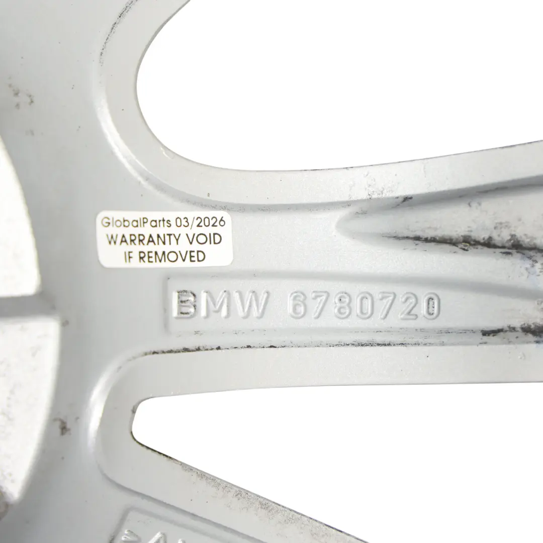 BMW F10 F11 F12 Felga Aluminiowa Srebrna 17" 8J ET:30 - SKU 6780720-3 - Numer Części 6780720