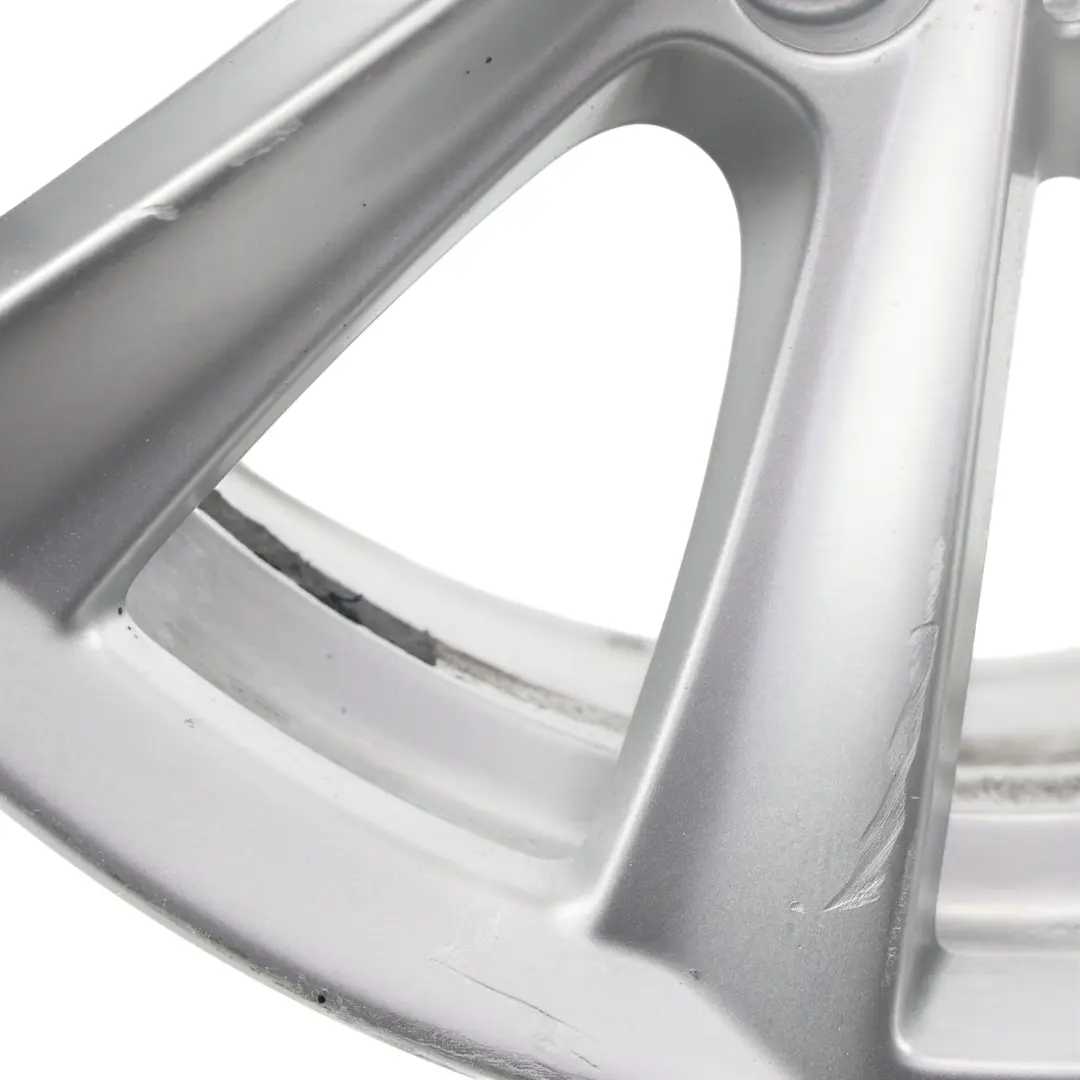 Alloy Wheel Rim 17" V Spoke 236 8J ET:30 to BMW F10 F11 F12 Silver with Part number 6780720 BMW F10 F11 F12 Silver Alloy Wheel Rim 17" V Spoke 236 8J ET:30 - SKU 6780720-3 - Part number 6780720