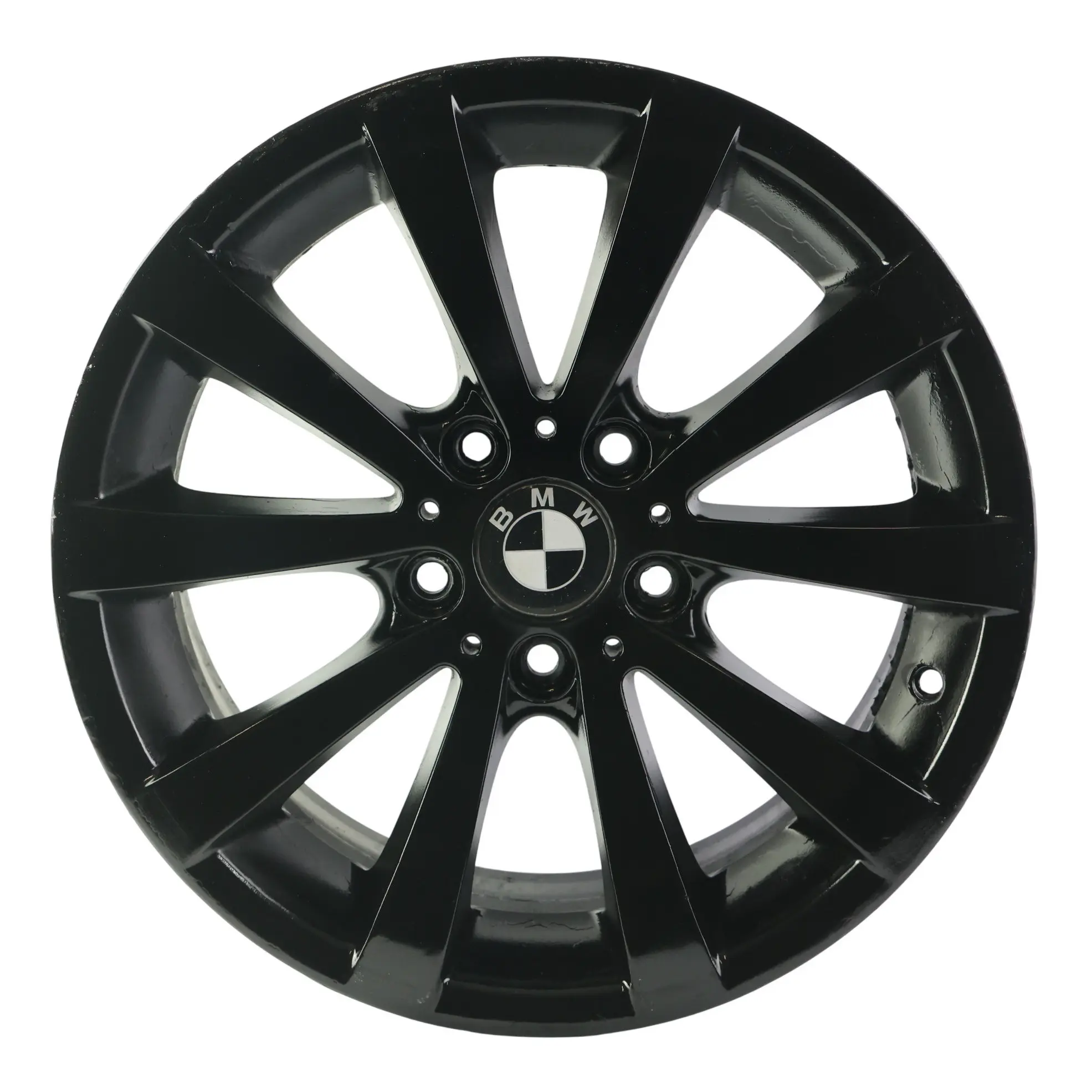 BMW E90 E91 E92 Czarna Felga Aluminiowa V-spoke 285 17" ET:34 8J 6783631