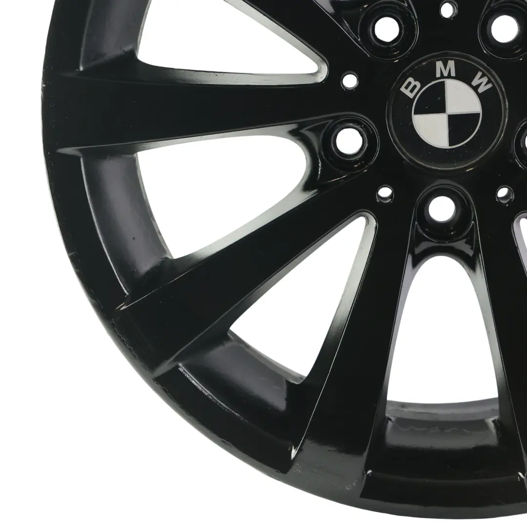 BMW E90 E91 E92 Black Wheel Alloy Rim V-spoke 285 17" ET:34 8J - SKU 6783631-9 - Part number 6783631