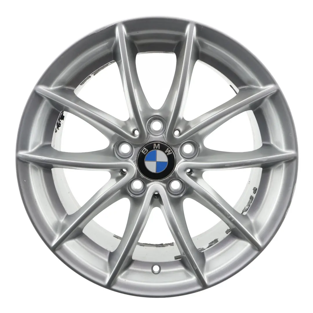  Cerchio ruota BMW X3 F25 X4 F26 lega argento 17" V Spoke 304 7,5J ET:32 - SKU 6787575-1 - Numero di parte 6787575