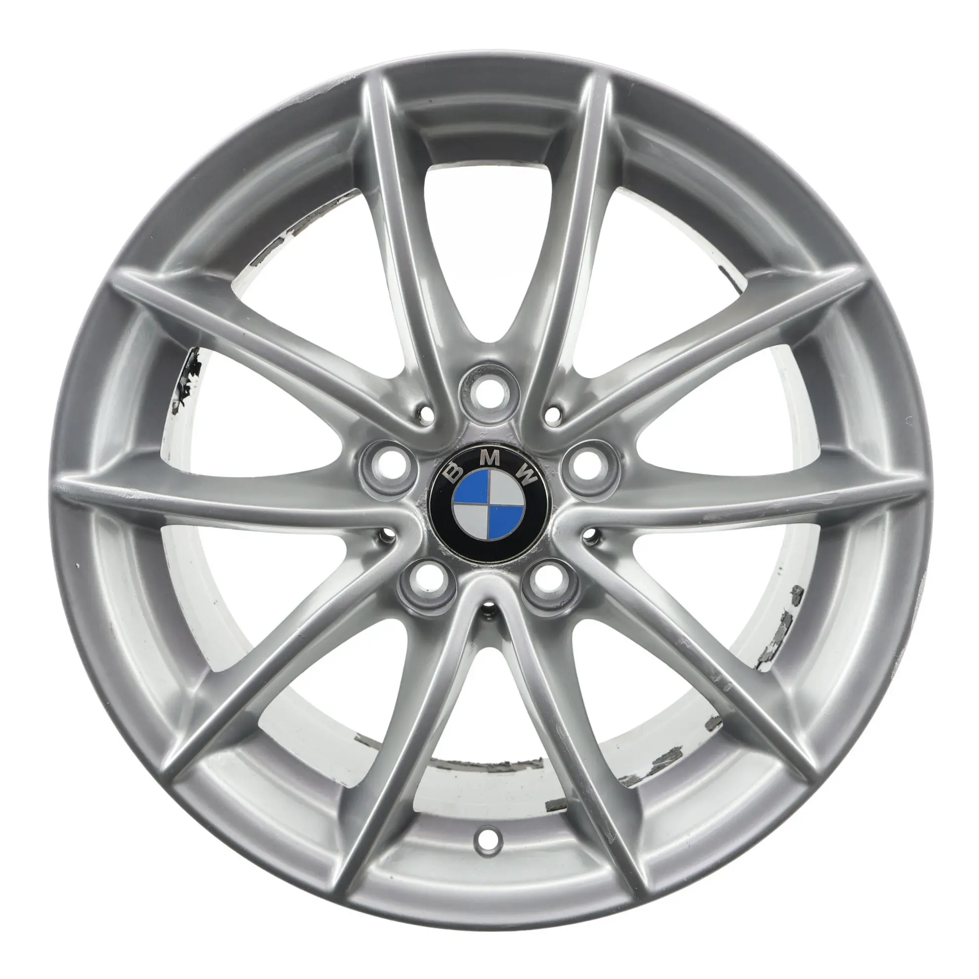 Wheel Rim BMW X3 F25 X4 F26 Silver Alloy 17" V Spoke 304 7,5J ET:32 6787575