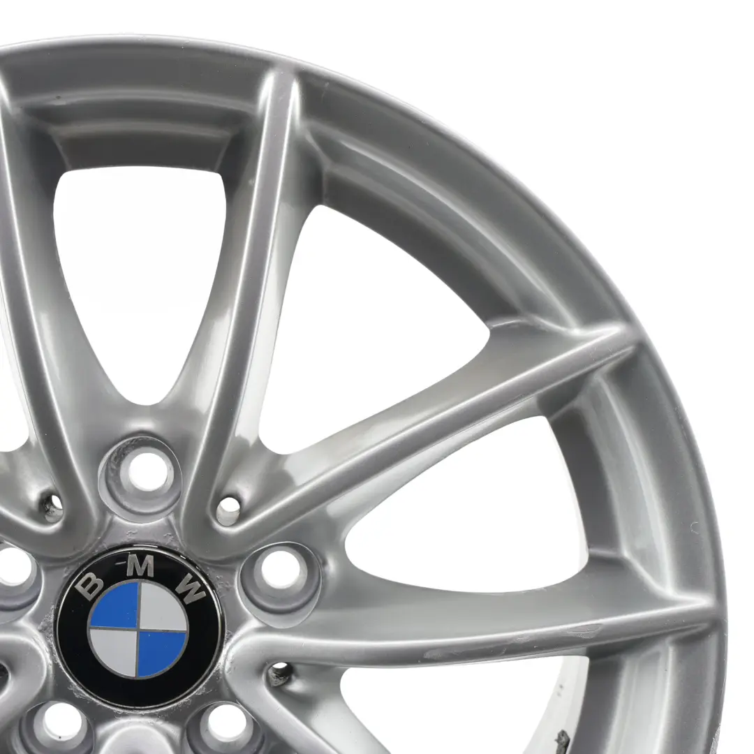  Llanta BMW X3 F25 X4 F26 Silver Alloy 17" V Spoke 304 7,5J ET:32 - SKU 6787575-1 - Número de pieza 6787575