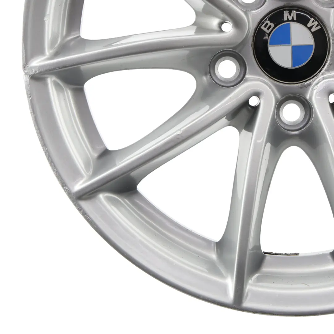 Llanta BMW X3 F25 X4 F26 Silver Alloy 17" V Spoke 304 7,5J ET:32 para con número de pieza 6787575 Llanta BMW X3 F25 X4 F26 Silver Alloy 17" V Spoke 304 7,5J ET:32 - SKU 6787575-2 - Número de pieza 6787575