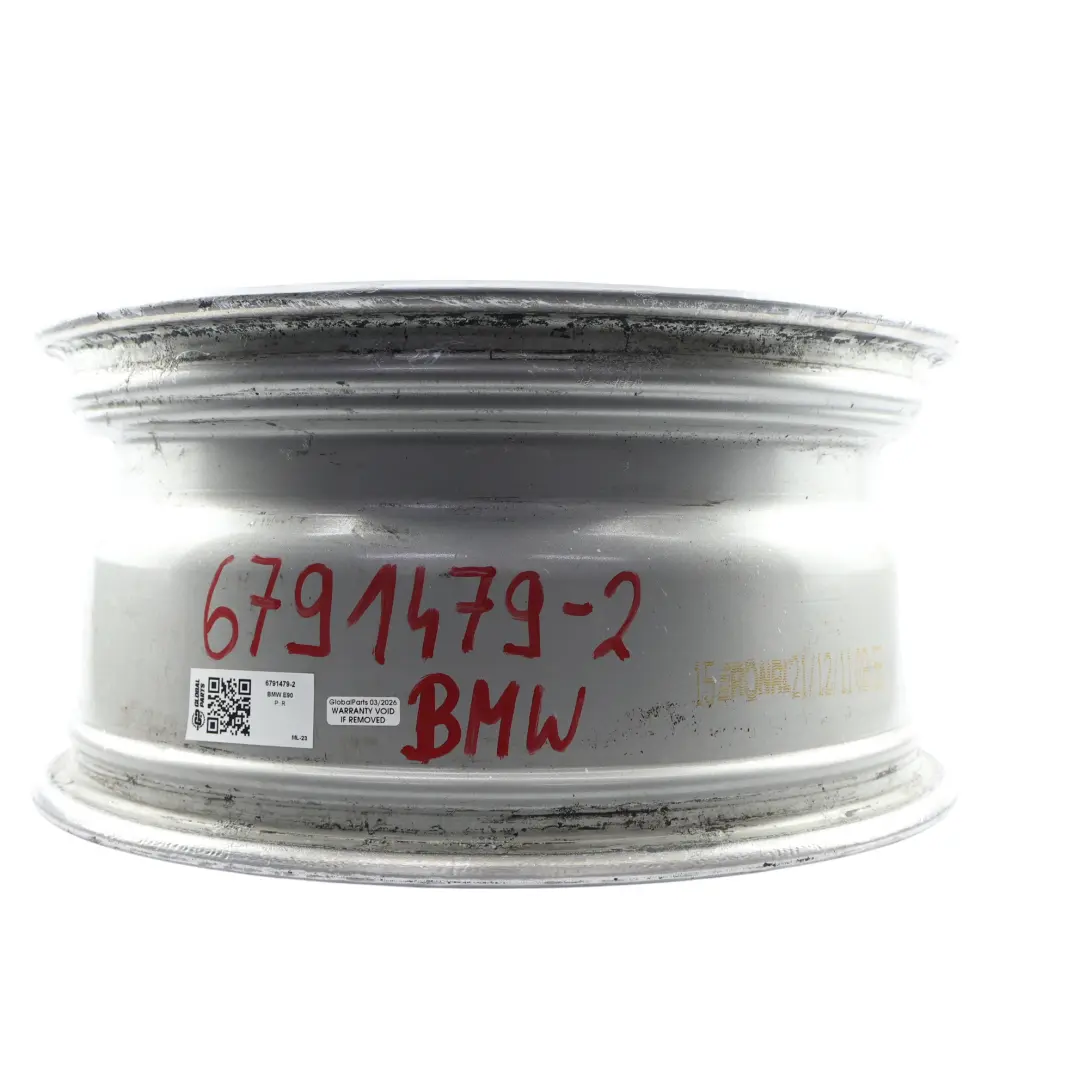 BMW E90 E91 E92 Felga Aluminiowa Srebrna 17" 8J ET:34 - SKU 6791479-2 - Numer Części 6791479