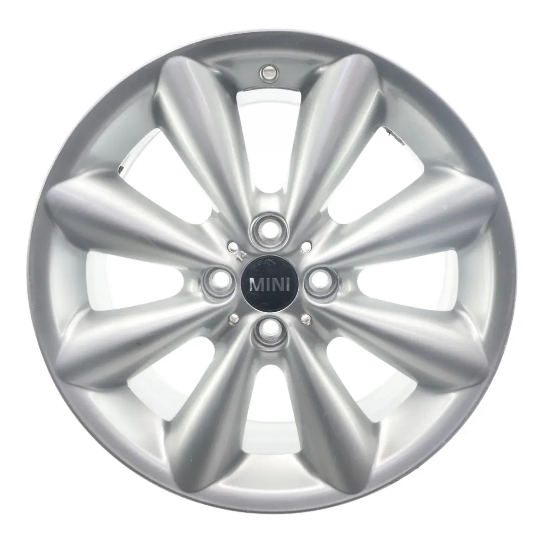 Mini Cooper R55 R56 R57 Silver Wheel Alloy Rim 17" 7J ET:48 Conical Spoke 121 - SKU 6791945-1 - Part number 6791945