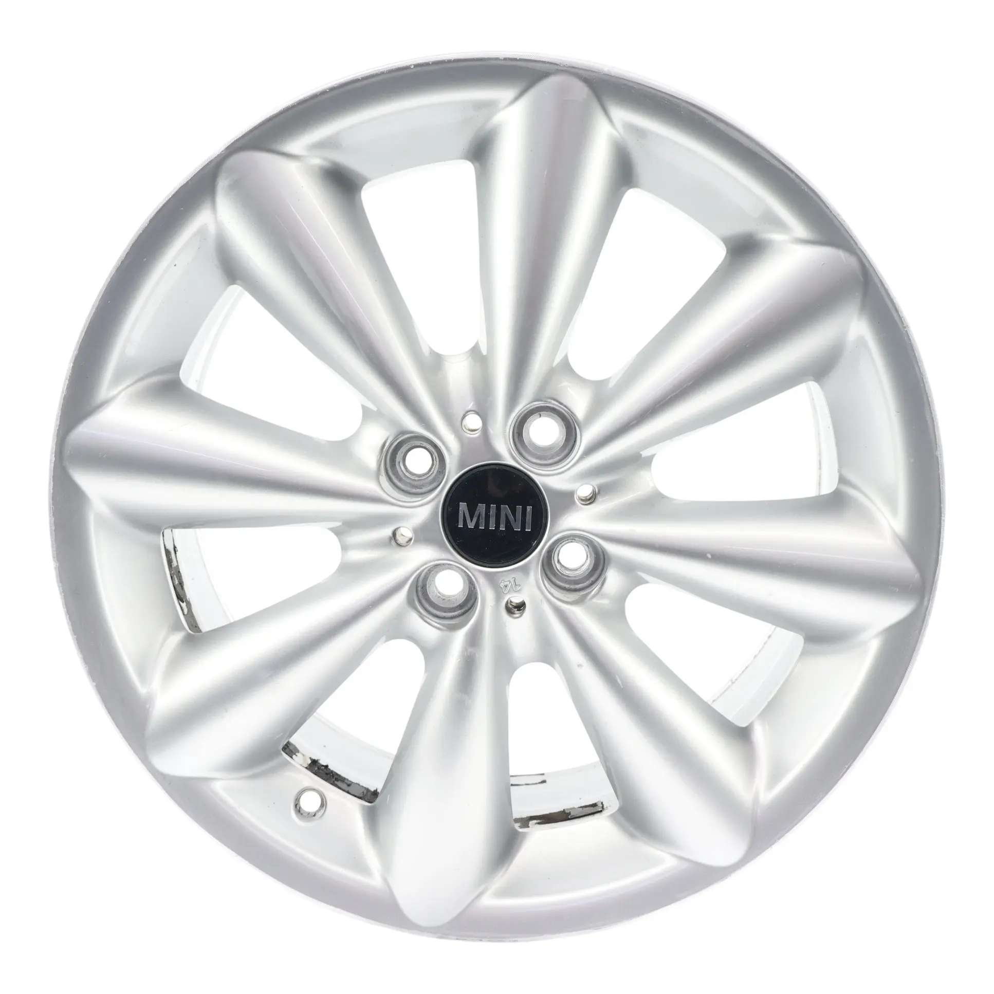 Mini Cooper R55 R56 R57 Silver Wheel Alloy Rim 17" 7J ET:48 Conical Spoke 121