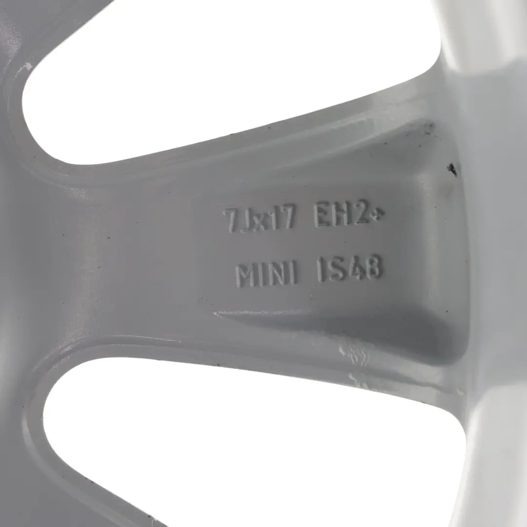 Mini Cooper R55 R56 R57 Silver Wheel Alloy Rim 17" 7J ET:48 Conical Spoke 121 - SKU 6791945-2 - Part number 6791945