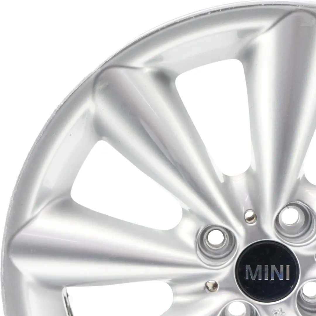 Mini Cooper R55 R56 R57 Argento Cerchio in lega 17" 7J ET:48 Raggi conici 121 - SKU 6791945-2 - Numero di parte 6791945