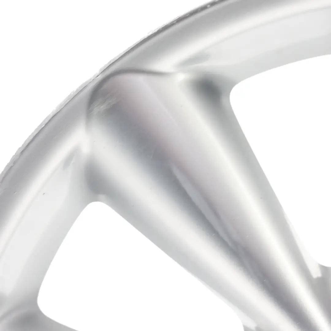 Llanta De aleacion De plata 17" 7J ET:48 Radios conicos 121 para Mini R55 R56 R57 con número de pieza 6791945 Mini R55 R56 R57 Llanta De aleacion De plata 17" 7J ET:48 Radios conicos 121 - SKU 6791945-2 - Número de pieza 6791945