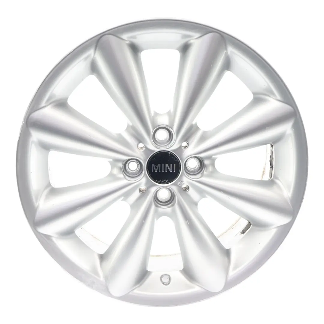 Alloy Rim 17" 7J ET:48 Conical Spoke 121 to Mini Cooper R55 R56 R57 Silver Wheel with Part number 6791945 Mini Cooper R55 R56 R57 Silver Wheel Alloy Rim 17" 7J ET:48 Conical Spoke 121 - SKU 6791945-3 - Part number 6791945