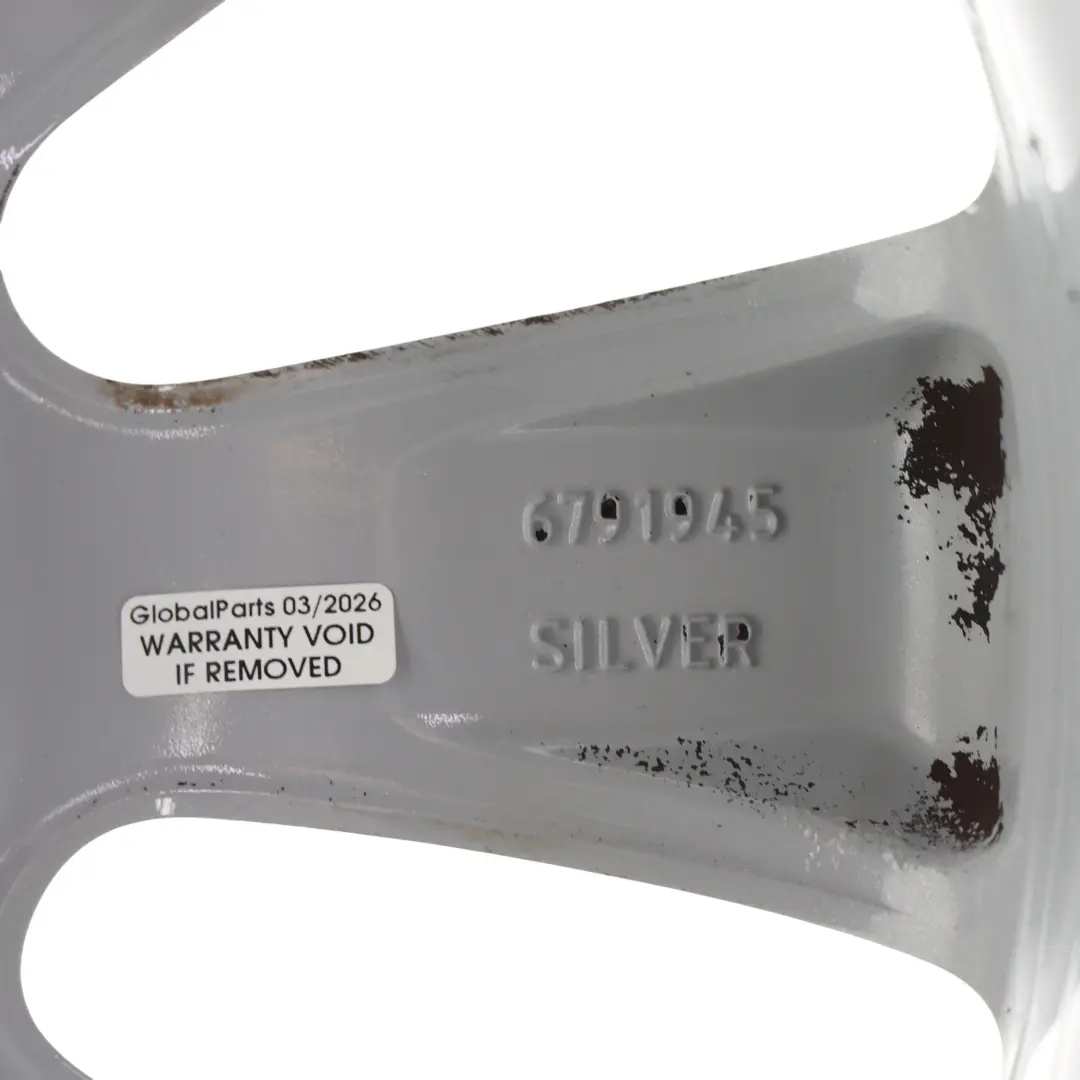 Alloy Rim 17" 7J ET:48 Conical Spoke 121 to Mini Cooper R55 R56 R57 Silver Wheel with Part number 6791945 Mini Cooper R55 R56 R57 Silver Wheel Alloy Rim 17" 7J ET:48 Conical Spoke 121 - SKU 6791945-3 - Part number 6791945