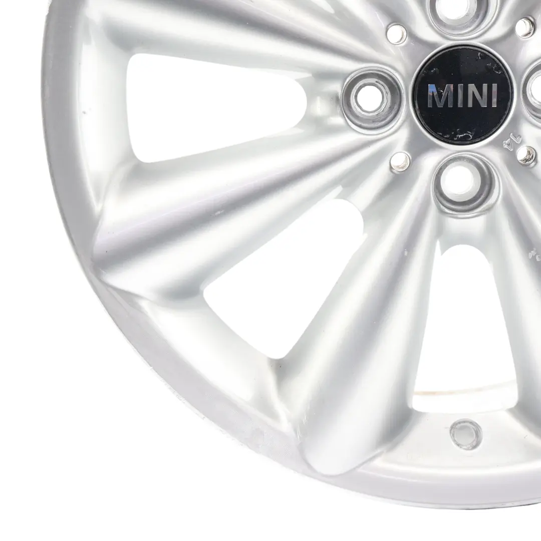 Alloy Rim 17" 7J ET:48 Conical Spoke 121 to Mini Cooper R55 R56 R57 Silver Wheel with Part number 6791945 Mini Cooper R55 R56 R57 Silver Wheel Alloy Rim 17" 7J ET:48 Conical Spoke 121 - SKU 6791945-3 - Part number 6791945