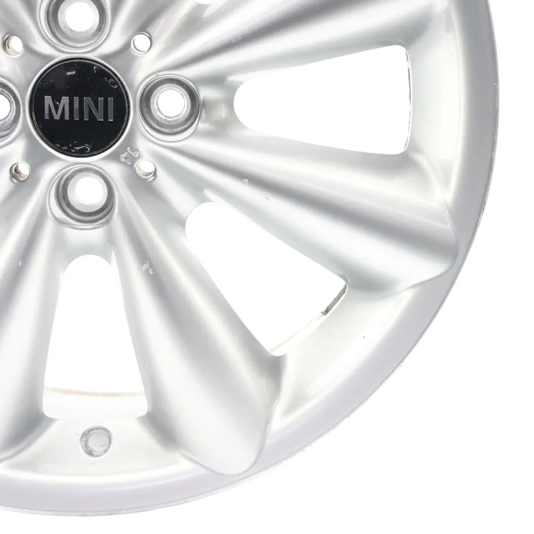 Mini Cooper R55 R56 R57 Silver Wheel Alloy Rim 17" 7J ET:48 Conical Spoke 121 - SKU 6791945-3 - Part number 6791945