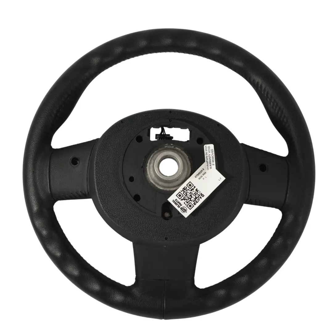 Mini Cooper R55 R56 LCI R60 Kierownica Czarna Skóra Sport Multifunkcja - SKU 6794624-6 - Numer Części 6794624