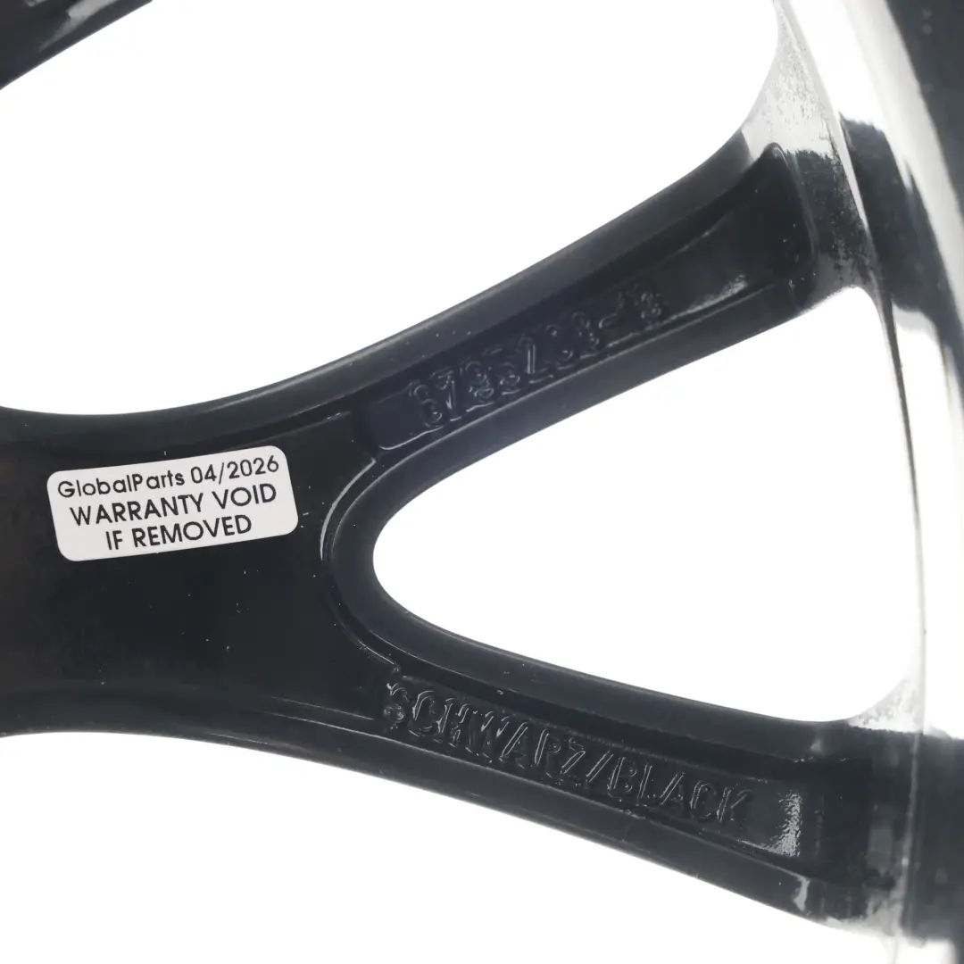 Alloy Rim 17" 7J ET:48 Cross Spoke Challenge to Mini Cooper R55 R56 Black Wheel with Part number 6795208 Mini Cooper R55 R56 Black Wheel Alloy Rim 17" 7J ET:48 Cross Spoke Challenge - SKU 6795208-1 - Part number 6795208