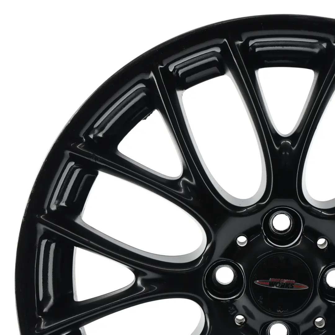 Mini Cooper R55 R56 llanta de aleación negro 17 "7J ET:48 Cruz Spoke Challenge - SKU 6795208-1 - Número de pieza 6795208