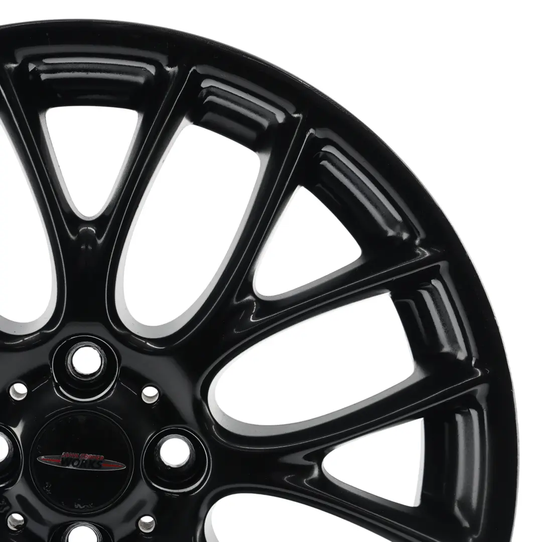 Czarna Felga Aluminiowa 17" 7J ET:48 Cross Spoke Challenge do Mini R55 R56 o numerze 6795208 Mini R55 R56 Czarna Felga Aluminiowa 17" 7J ET:48 Cross Spoke Challenge - SKU 6795208-1 - Numer Części 6795208