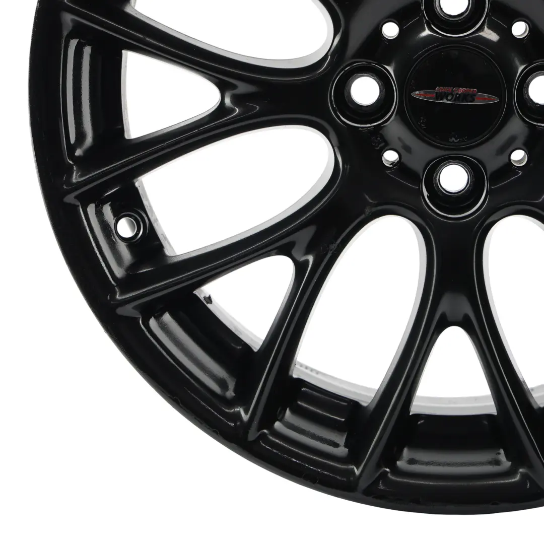 llanta de aleación negro 17 "7J ET:48 Cruz Spoke Challenge para Mini Cooper R55 R56 con número de pieza 6795208 Mini Cooper R55 R56 llanta de aleación negro 17 "7J ET:48 Cruz Spoke Challenge - SKU 6795208-1 - Número de pieza 6795208