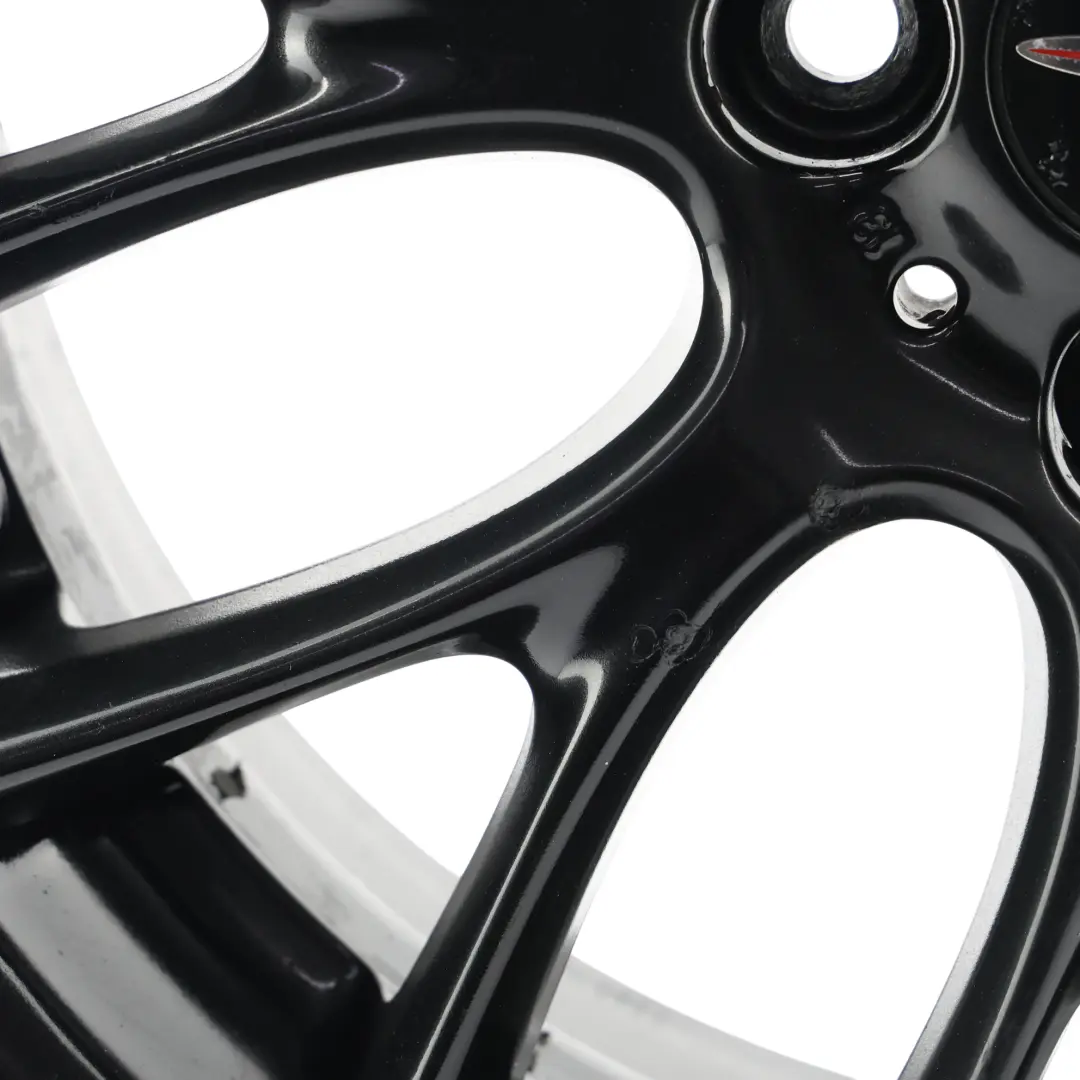 Schwarz Alu Felge 17" 7J ET:48 Cross Spoke Challenge für Mini Cooper R50 R55 R56 mit Teilenummer 6795208 Mini Cooper R50 R55 R56 Schwarz Alu Felge 17" 7J ET:48 Cross Spoke Challenge - SKU 6795208-1 - Teilenummer 6795208