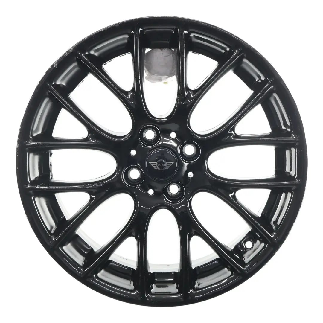 Mini Cooper R55 R56 Black Wheel Alloy Rim 17" ET:48 7J Cross Spoke Challenge - SKU 6795208-2 - Part number 6795208