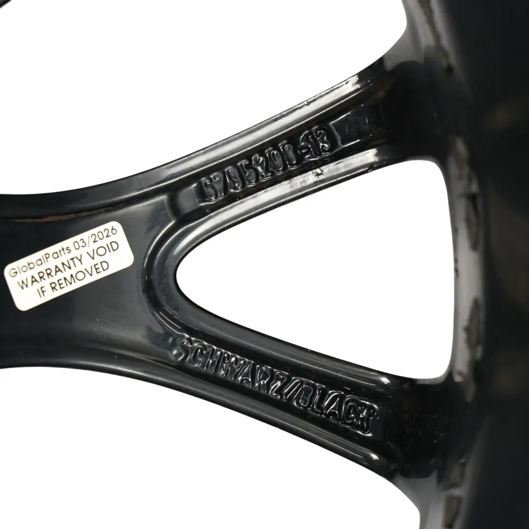 Schwarz Alu Felge 7J 17" ET:48 Cross Spoke Challenge für Mini Cooper R50 R55 R56 mit Teilenummer 6795208 Mini Cooper R50 R55 R56 Schwarz Alu Felge 7J 17" ET:48 Cross Spoke Challenge - SKU 6795208-2 - Teilenummer 6795208