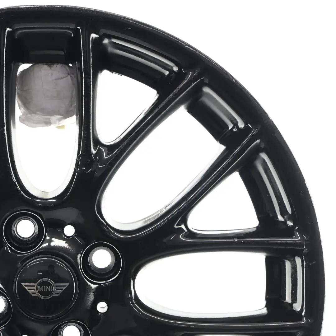 Mini Cooper R55 R56 Black Wheel Alloy Rim 17" ET:48 7J Cross Spoke Challenge - SKU 6795208-2 - Part number 6795208